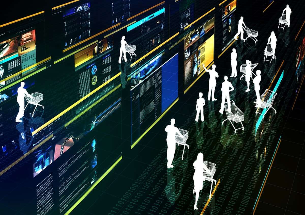 A diverse set of professional tools and digital screens showing various revenue streams