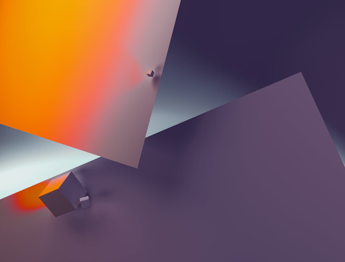 Abstract representation of a modular professional identity map