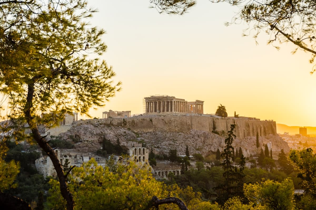 Ancient ruins of Athens