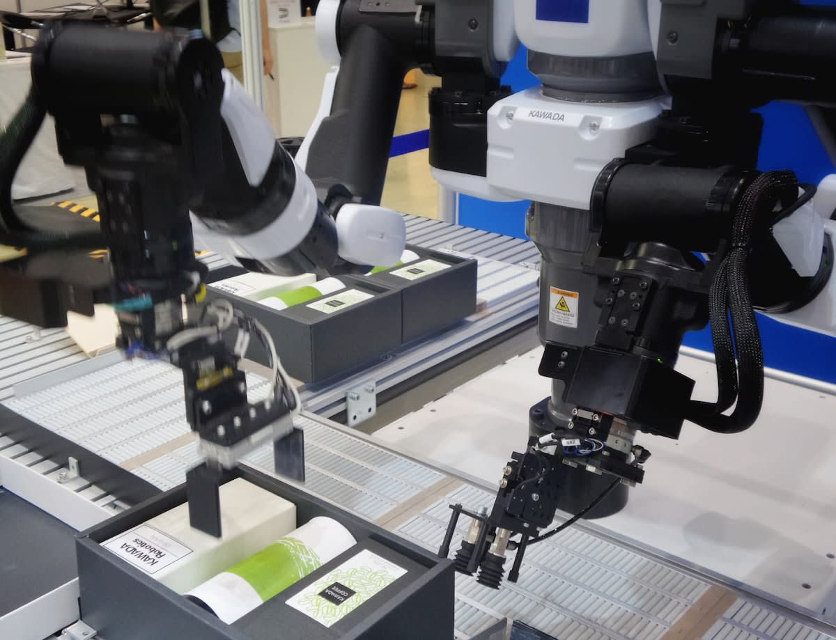 Robotic arm precision grip