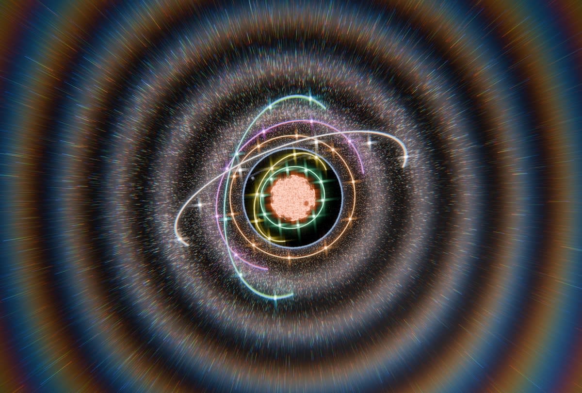 Digital visualization of earth's magnetic and gravitational fields