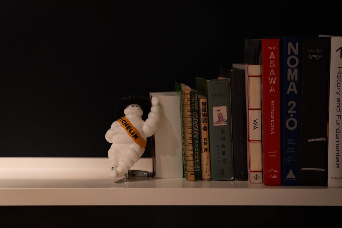 Advanced humanoid robot arm interacting with industrial shelving