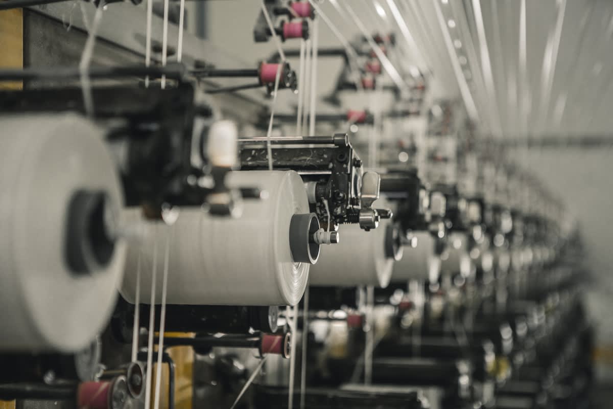 Industrial textile machinery