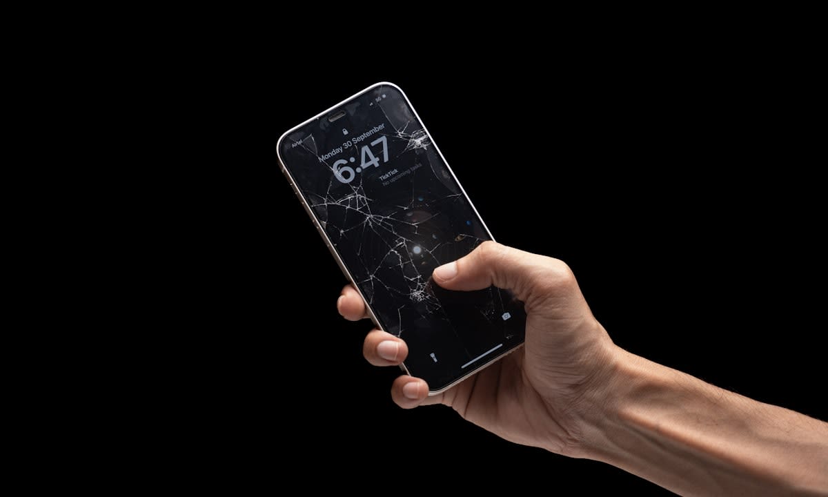 biometric wearable data on a smartphone screen