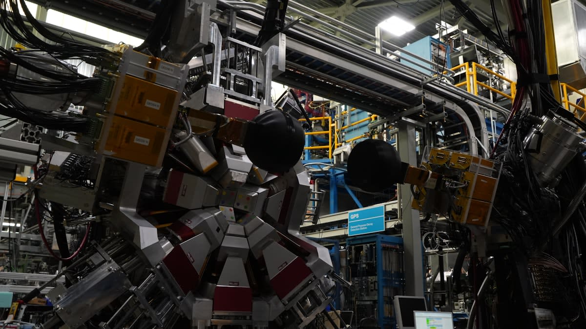 Advanced robotic arm in industrial setting
