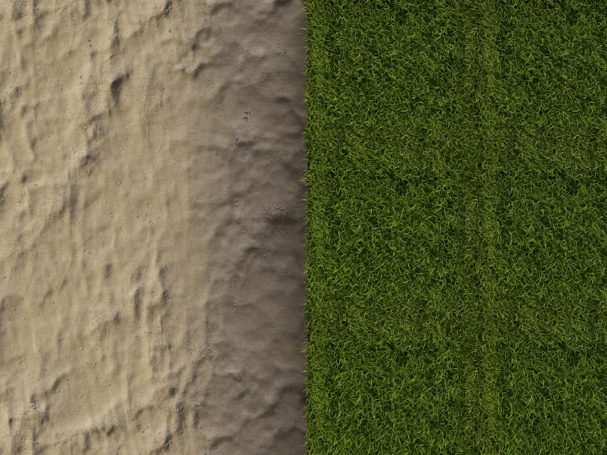 Comparison of AI generated smooth textures vs organic human textures