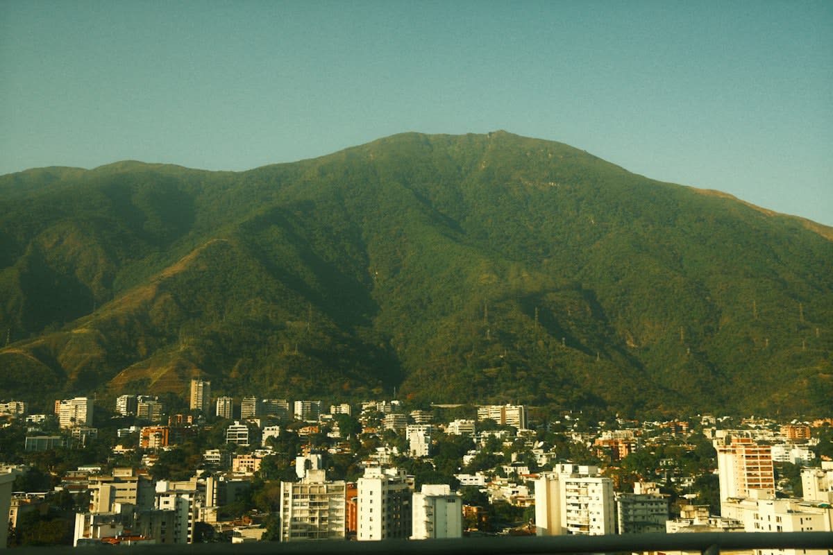 Financial district Caracas Venezuela