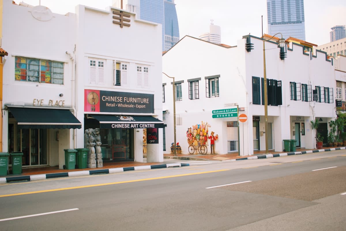 Modern high-tech optical clinic in Singapore