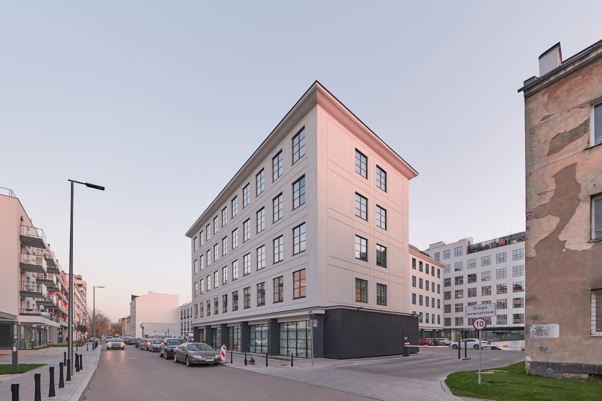 Modern minimalist design studio in Warsaw