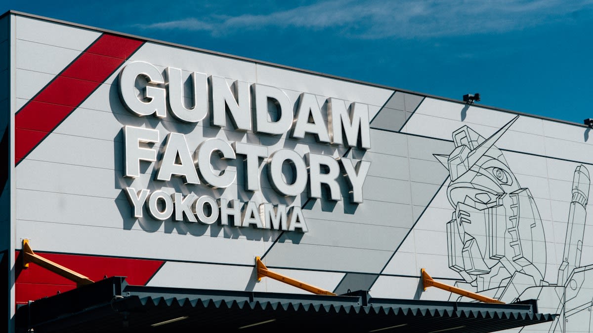 Robotic arm in a high-tech Japanese factory