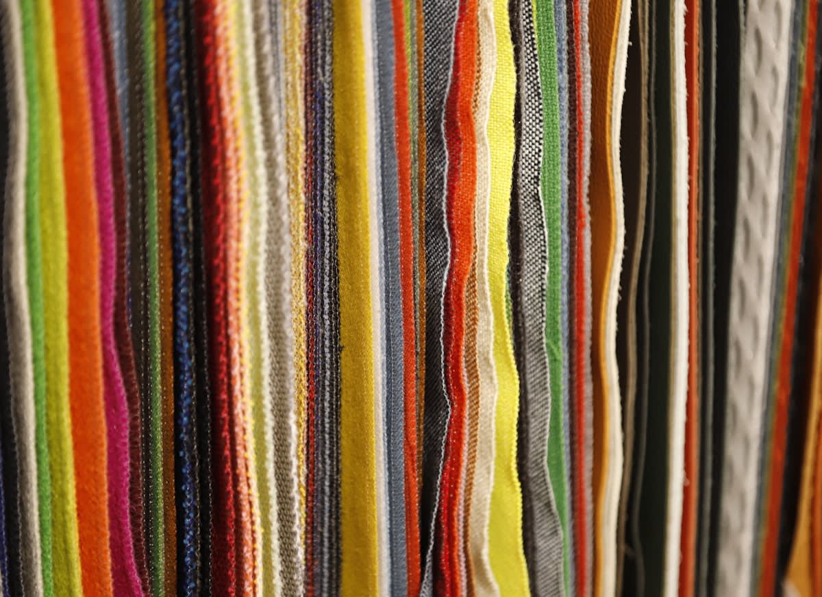 High-end fashion fabric detail