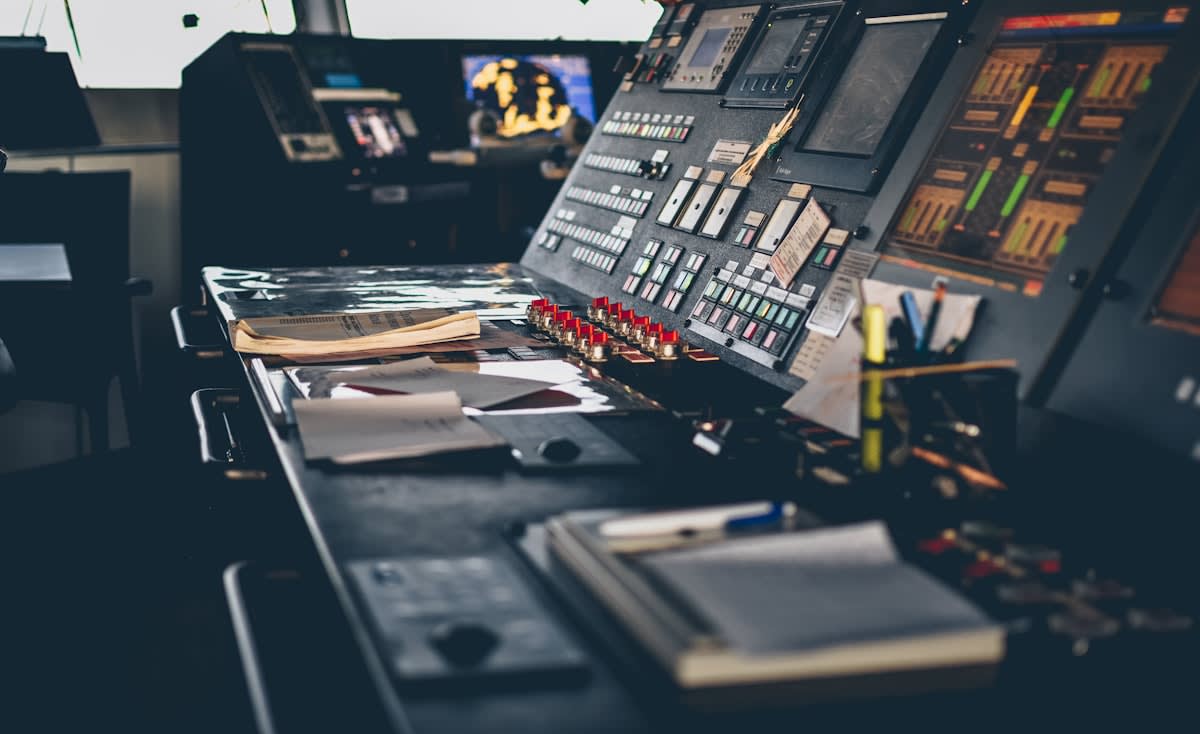 Industrial control system dashboard