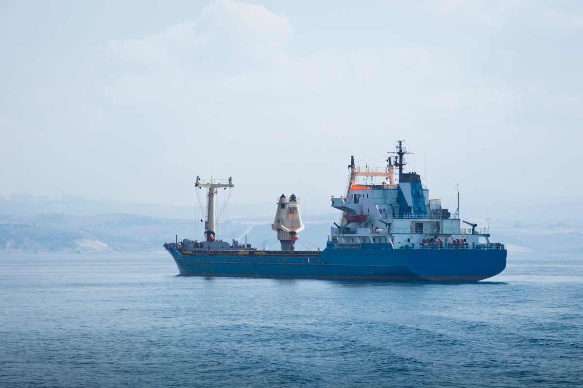 Digital twin of a shipping route