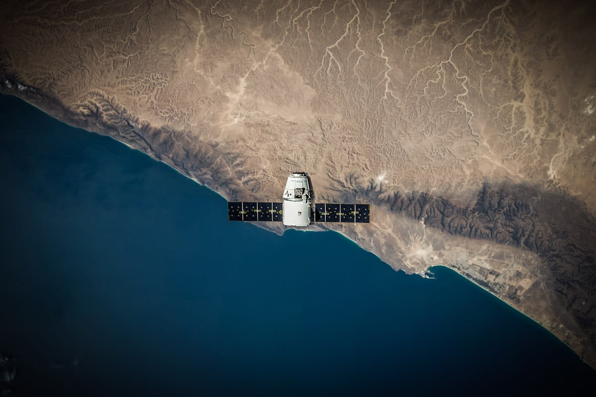 Satellite network in orbit