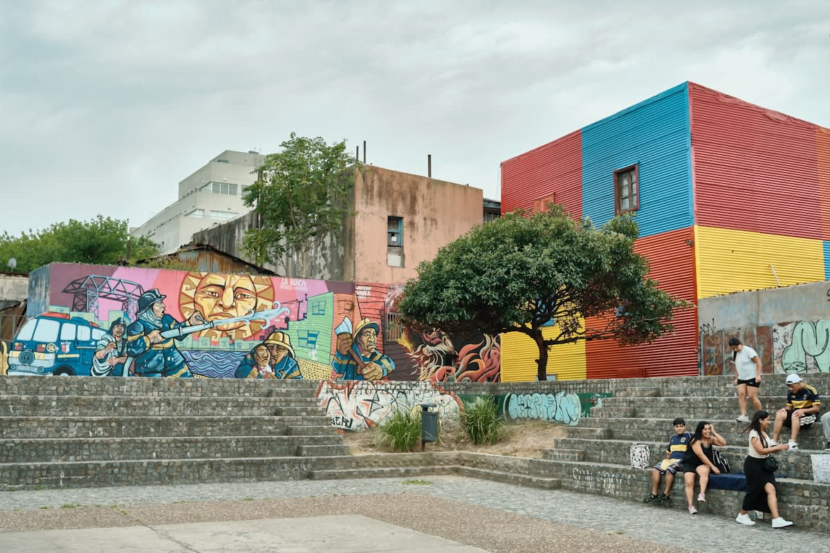 Modern architecture in a Latin American city