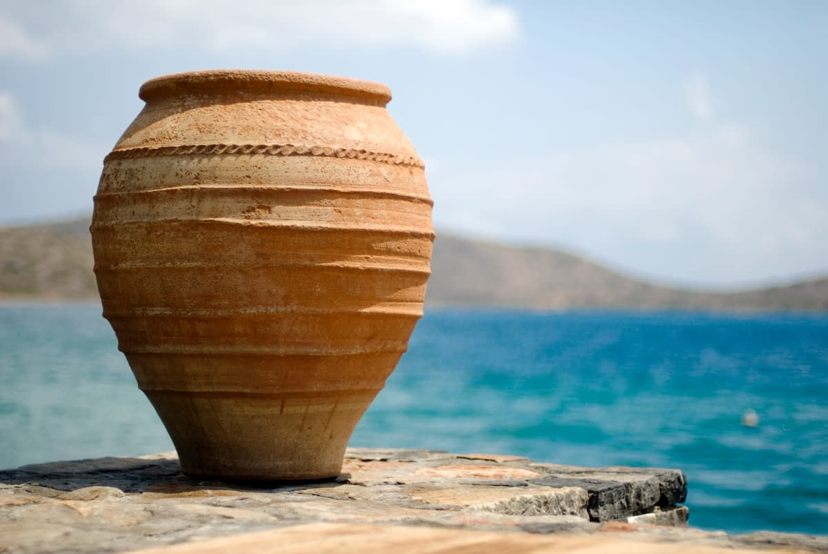 Ancient irrigation system or olla pot