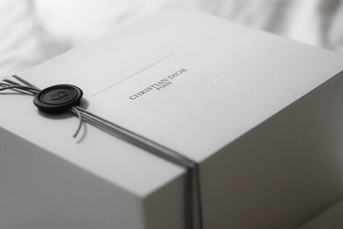 Close up of a high-end product with intricate detail and storytelling packaging