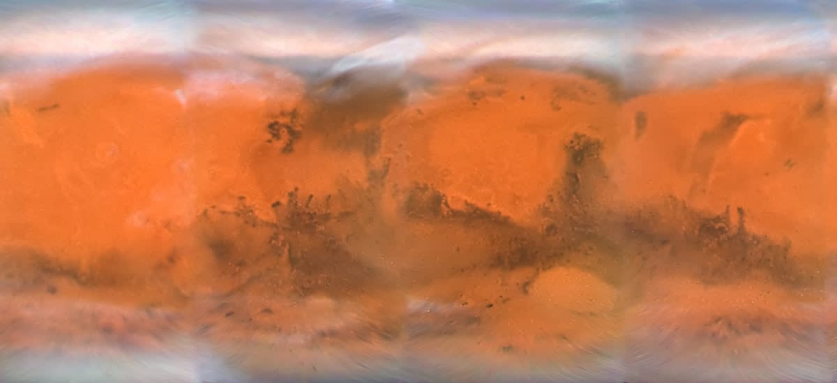 Mars surface visualization