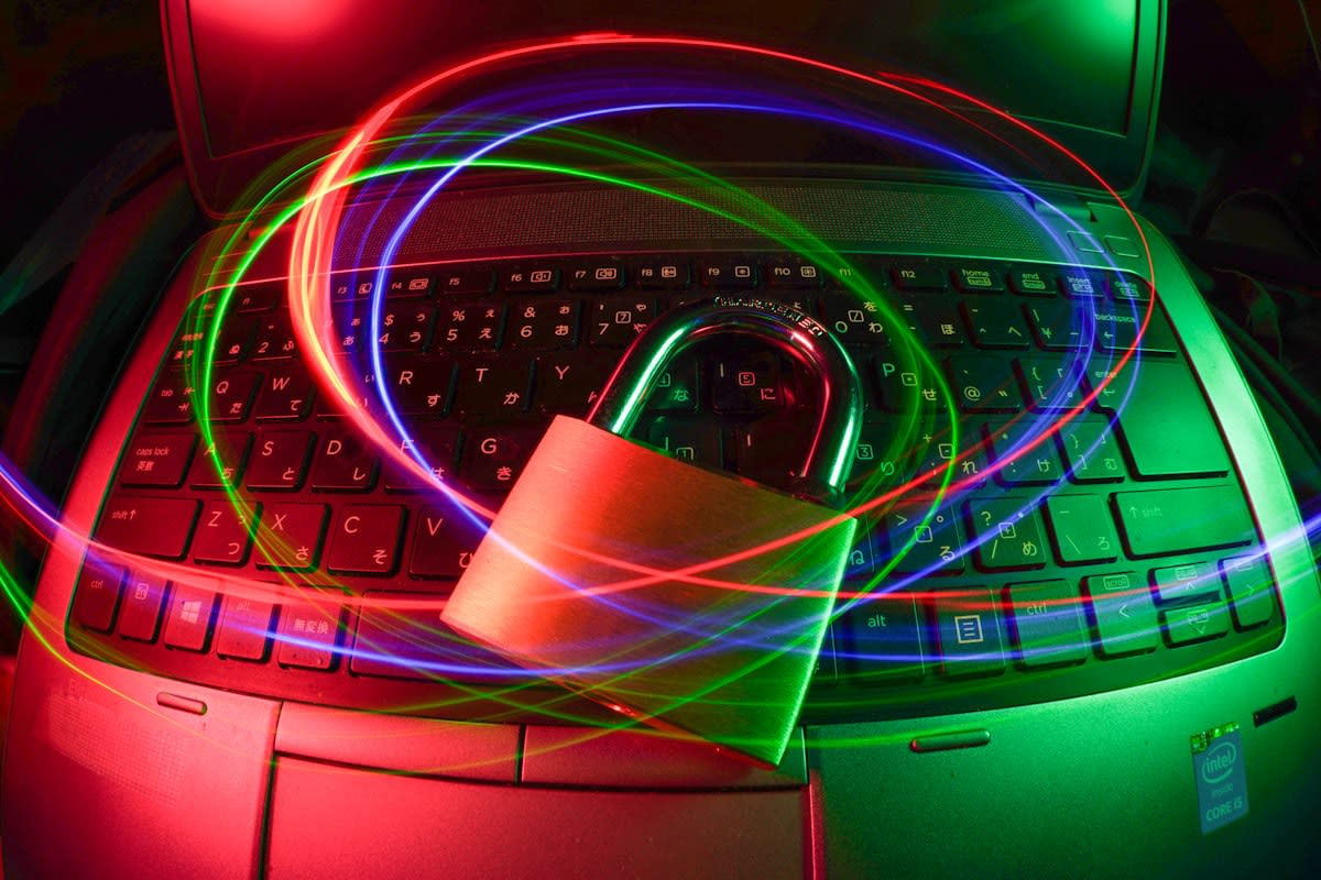 Cybersecurity and digital data visualization