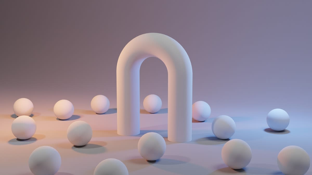 Abstract representation of trust and connection