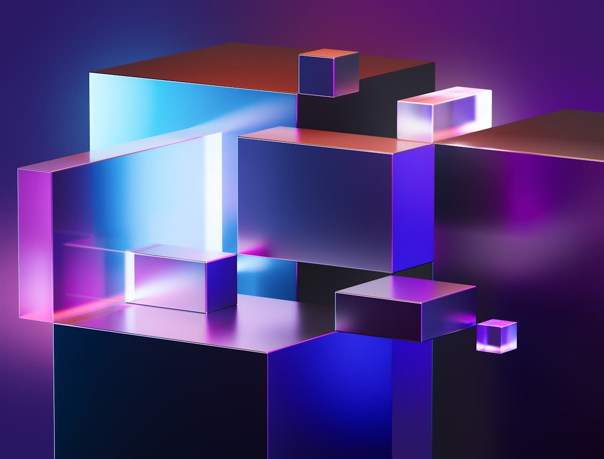 Abstract representation of a digital echo chamber