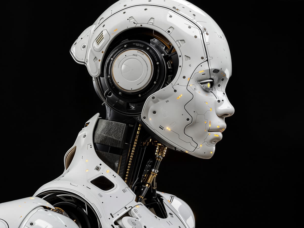 advanced humanoid robot chassis showing mechanical joints