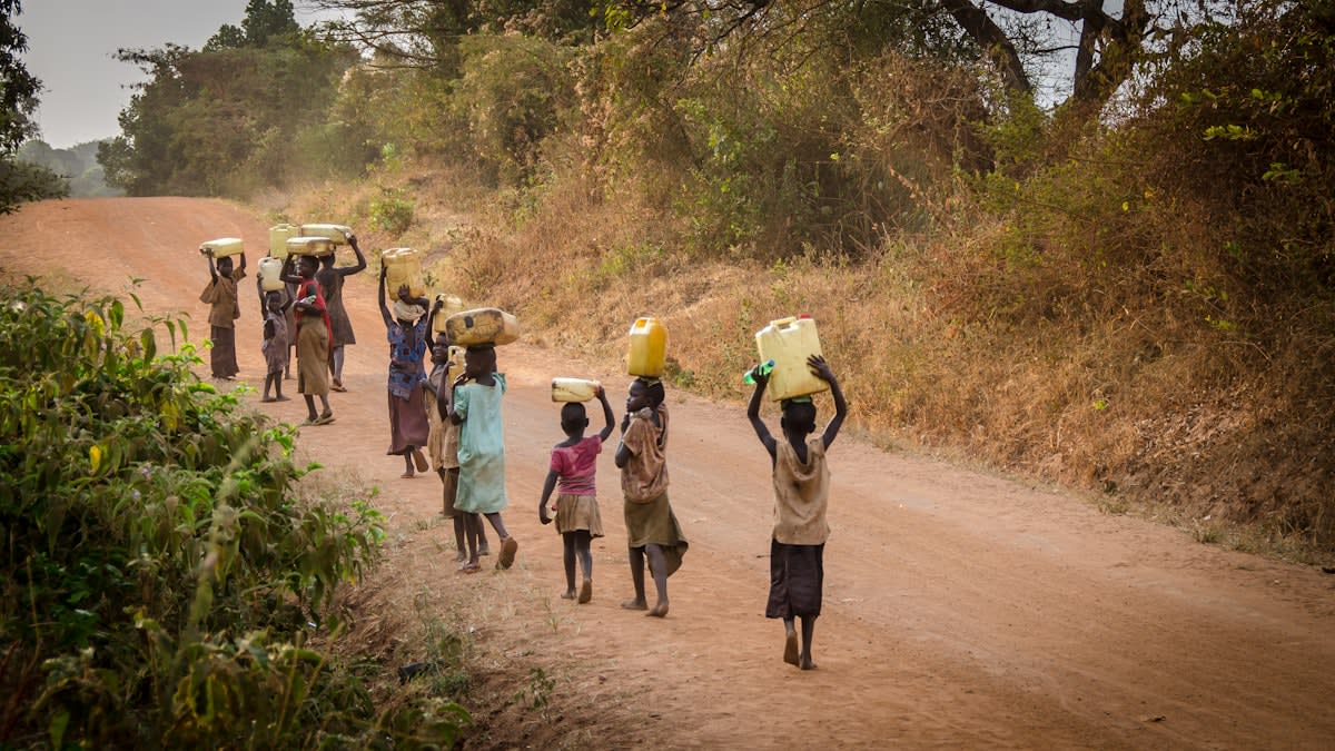 community managing water resources