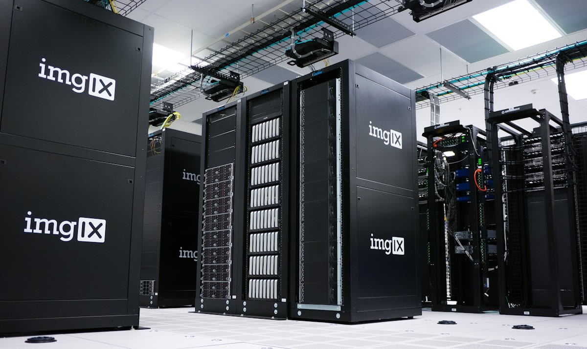 High-tech data center cooling infrastructure