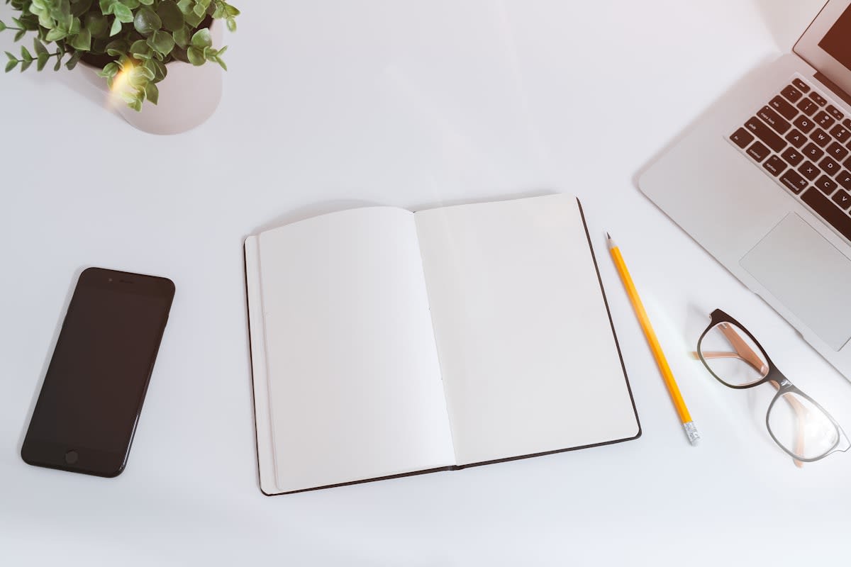 A clean, minimal workspace with a single notebook