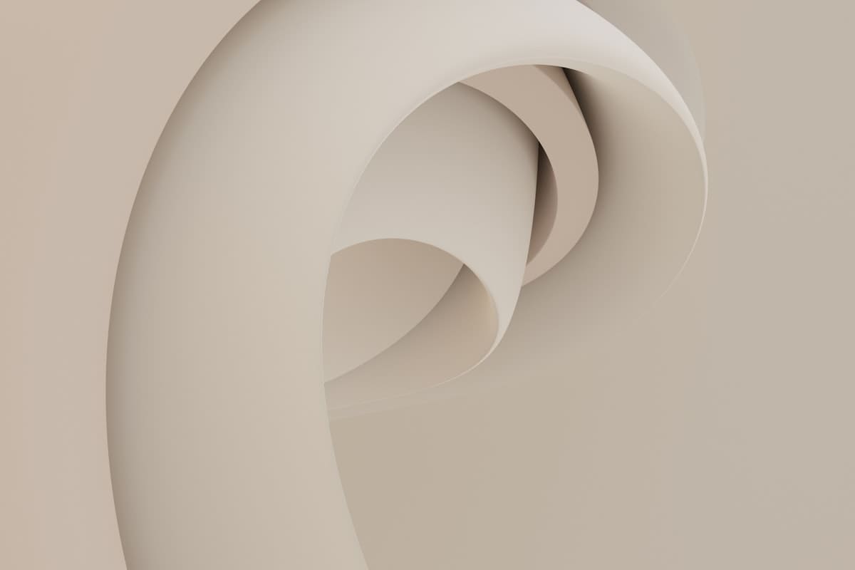 Abstract representation of a mental loop or spiral