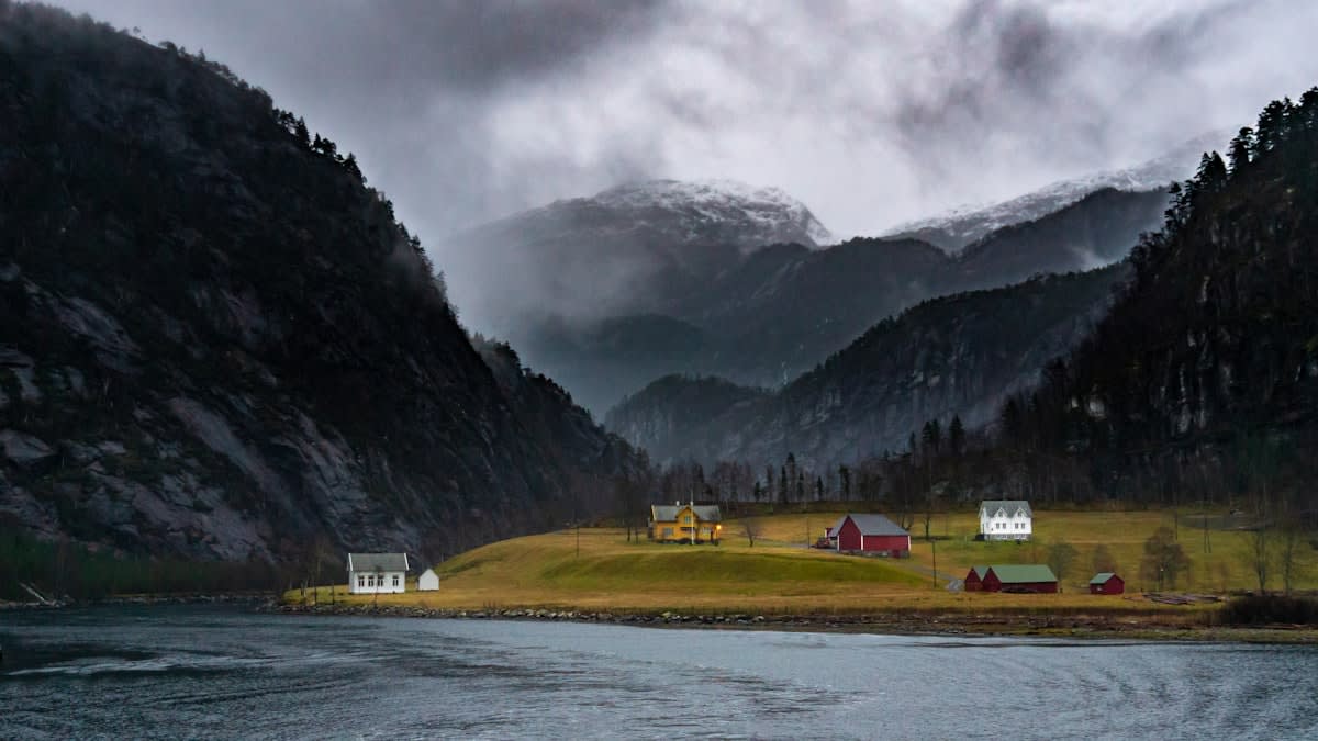 Norwegian Fjords landscape