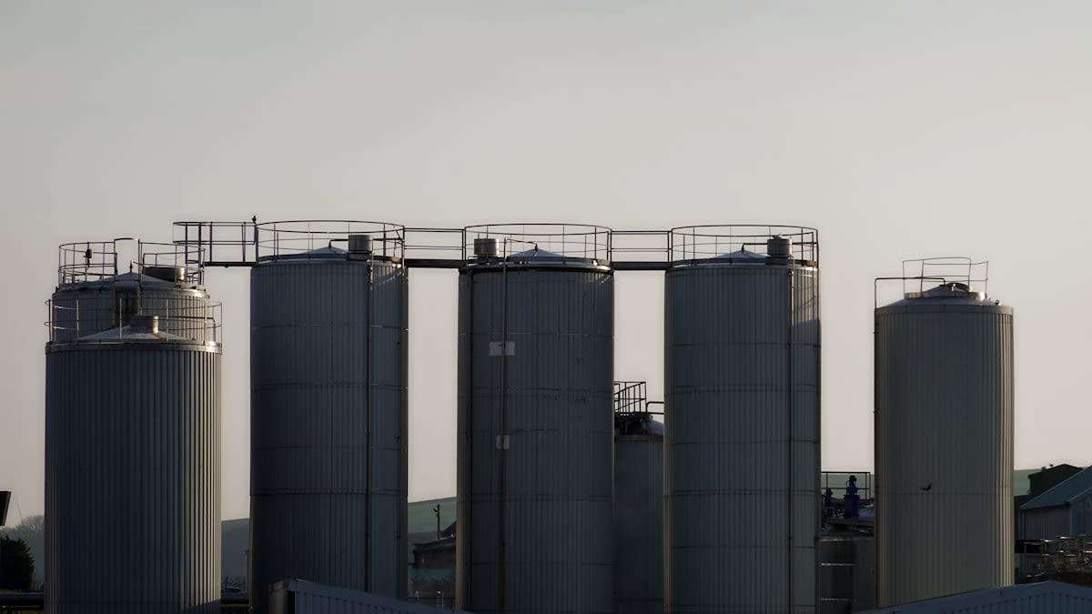 Industrial food processing plant