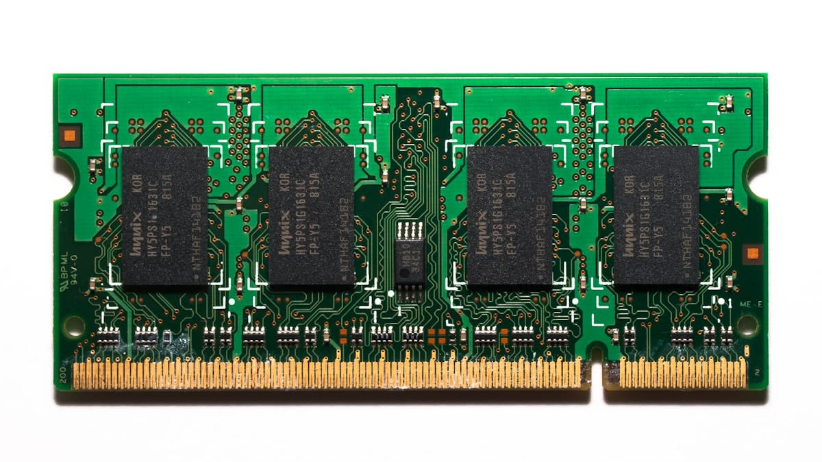 microchip close up