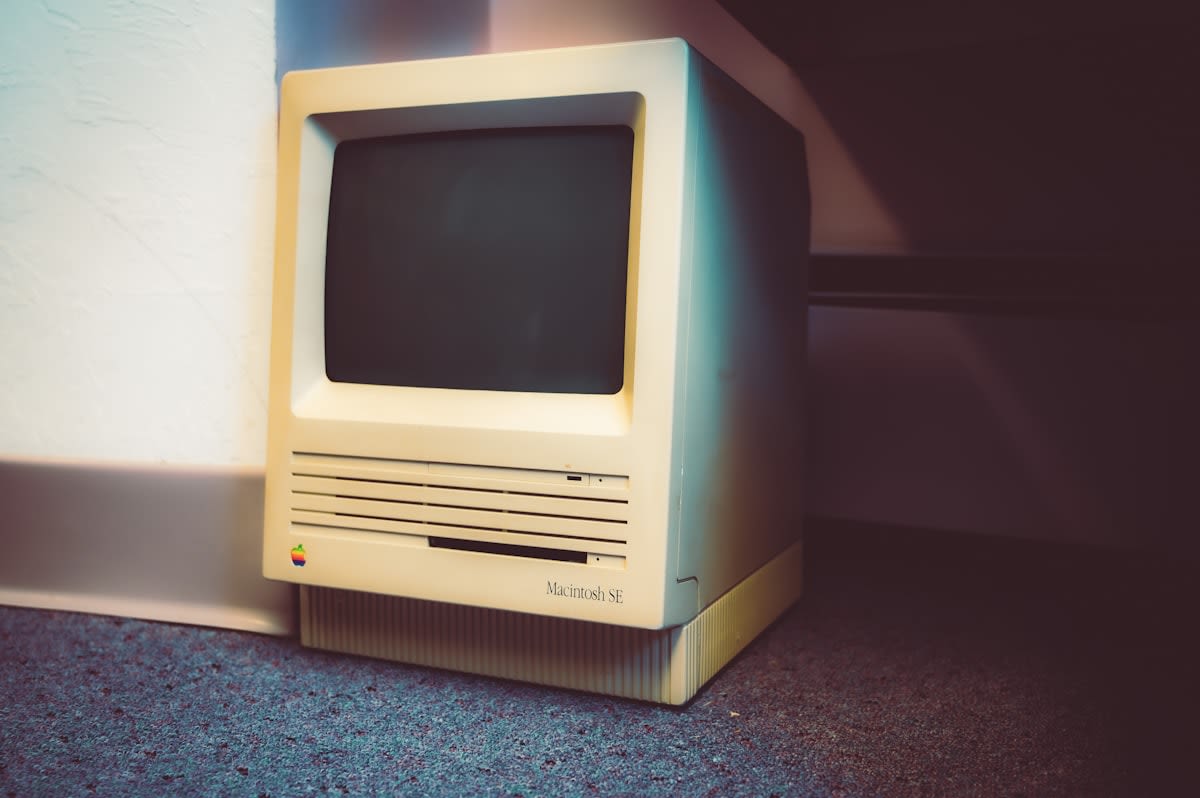 Old computer hardware and dusty servers