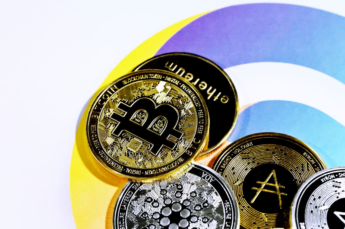 Digital currency and blockchain concept