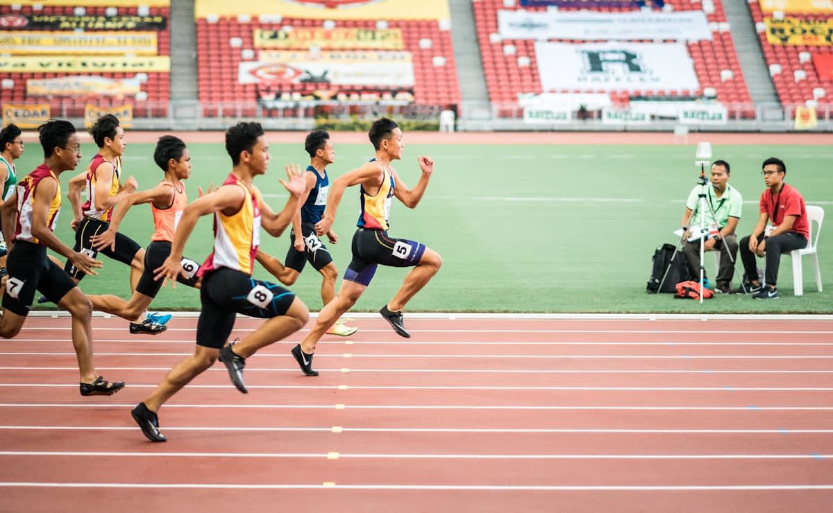 High pressure athletic competition