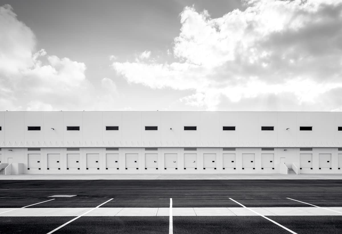 Industrial logistics warehouse