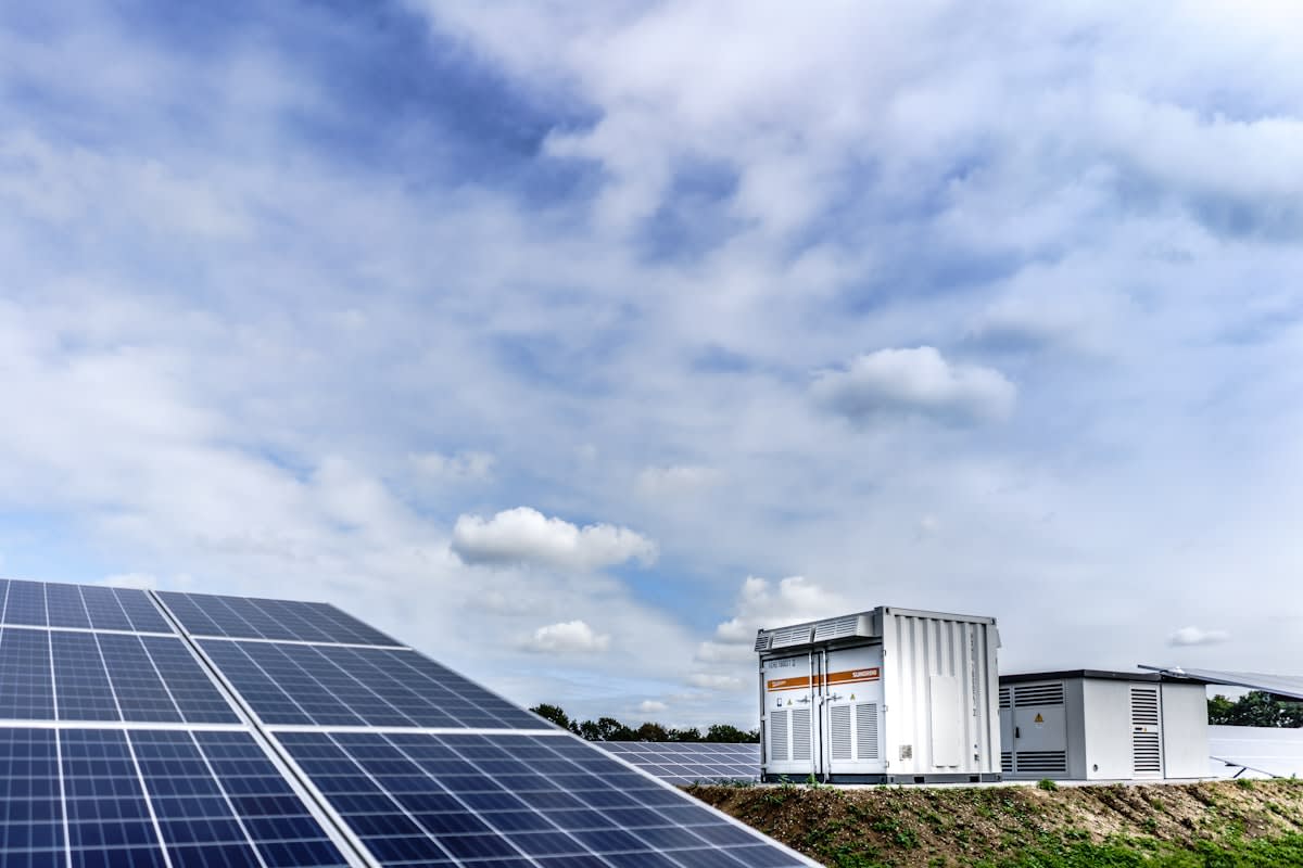 Industrial battery energy storage system facility