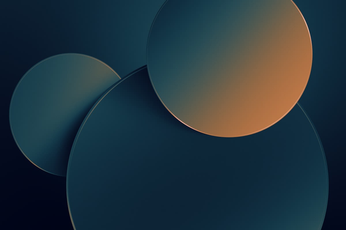 Conceptual image showing overlapping circles of different professional skills