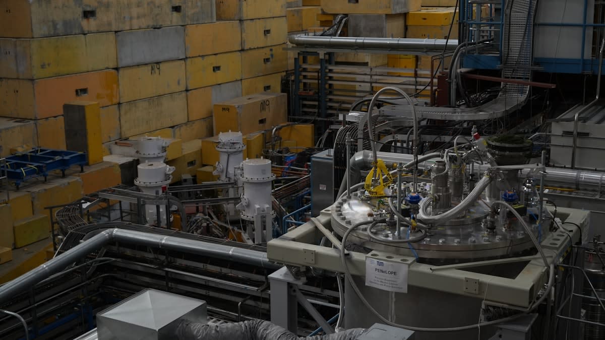 Industrial bioreactors in a modern facility