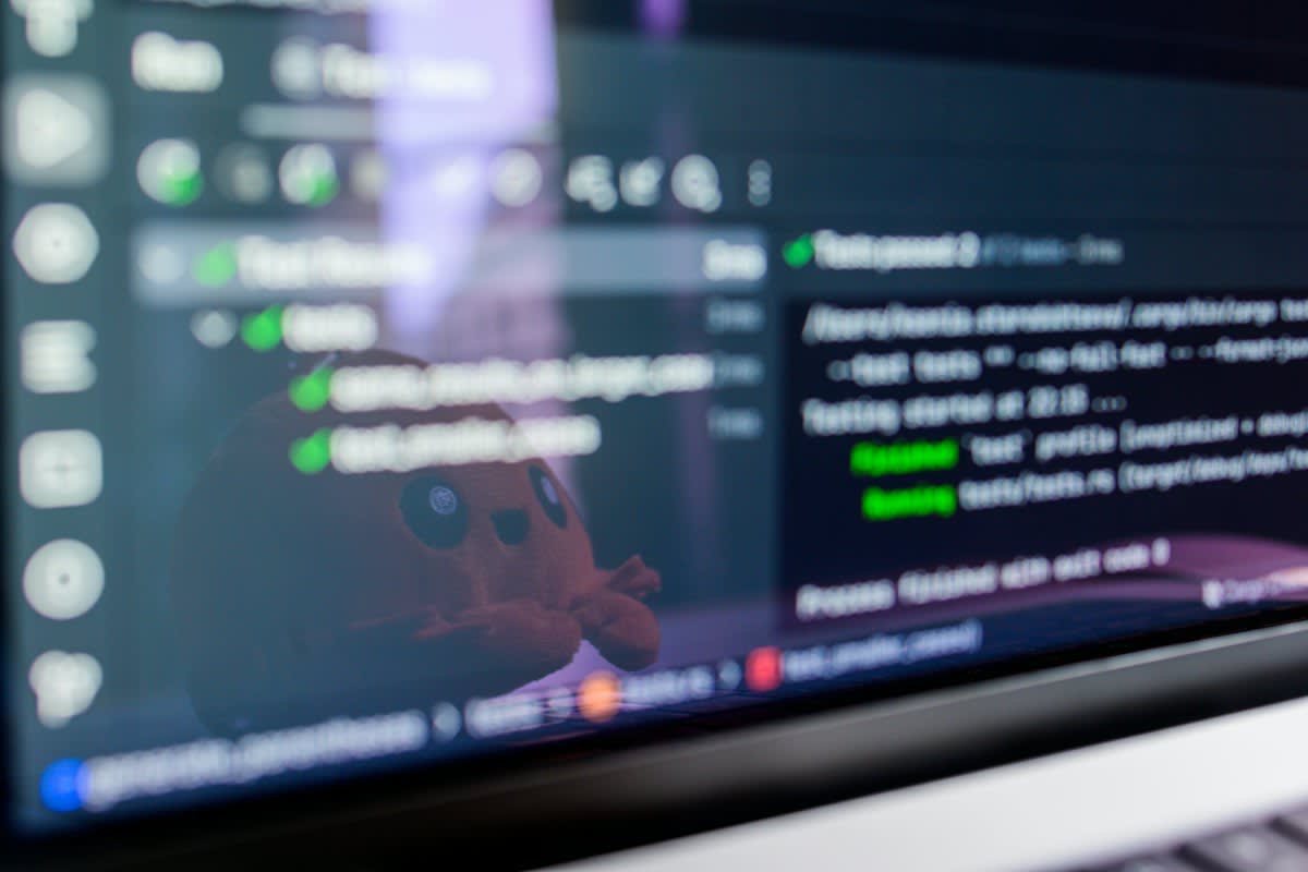 Close up of a computer screen with multiple notification pop-ups