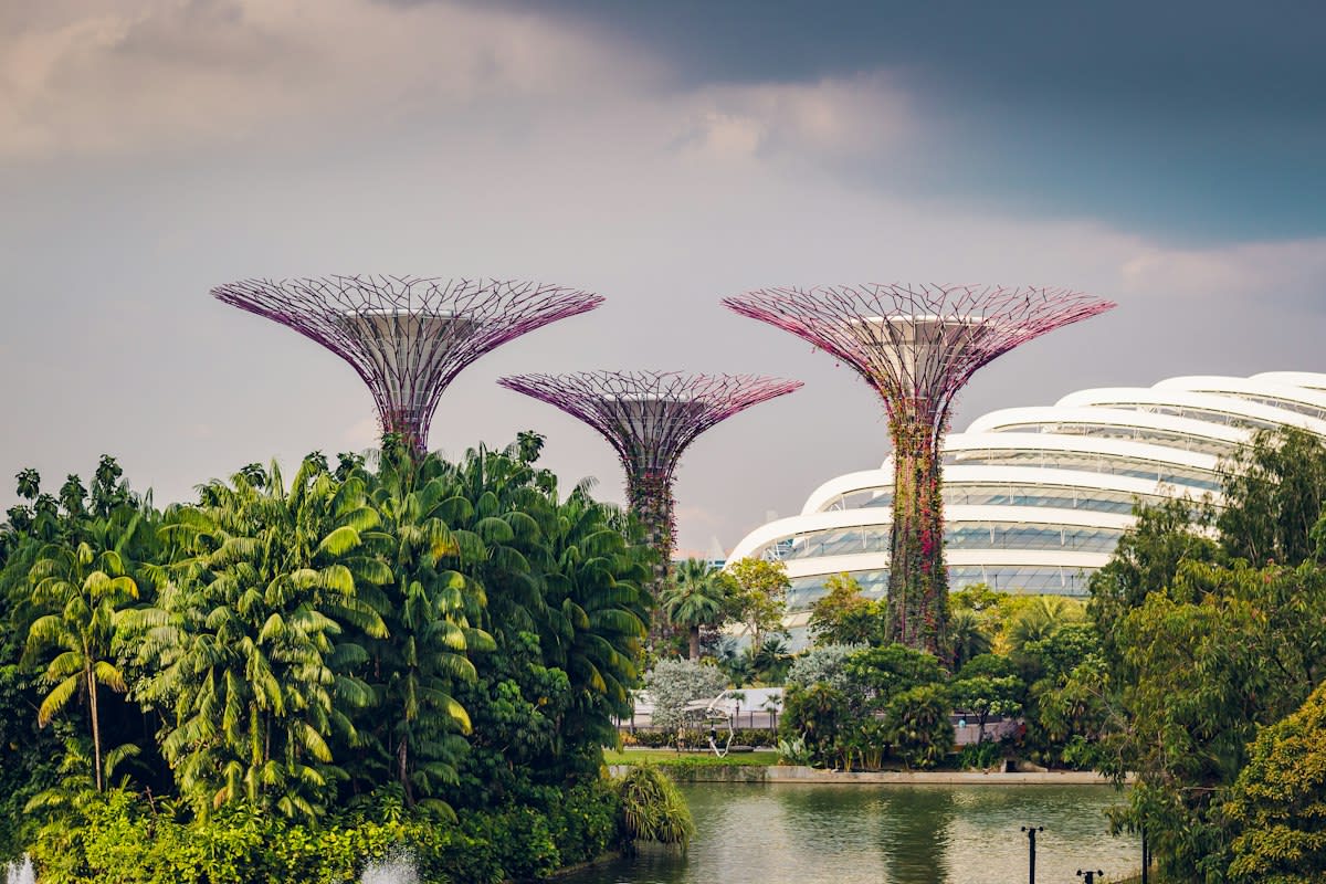 Singapore vertical greenery architecture