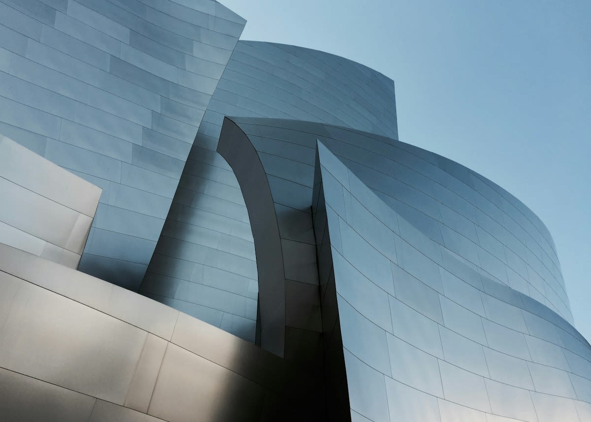 Modern architecture in a developing city