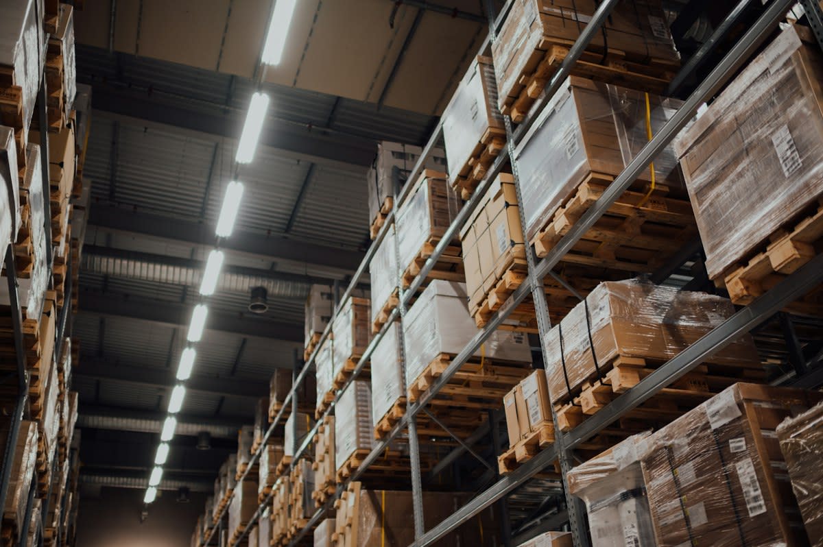 Industrial warehouse automation sensors