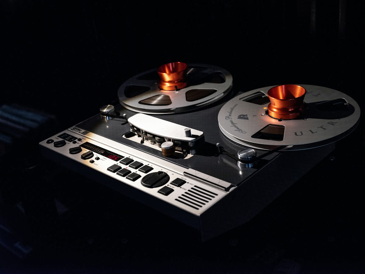 ancient magnetic tape reels