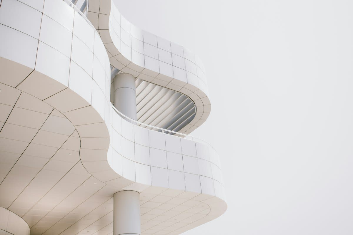 minimalist modern office architectural detail
