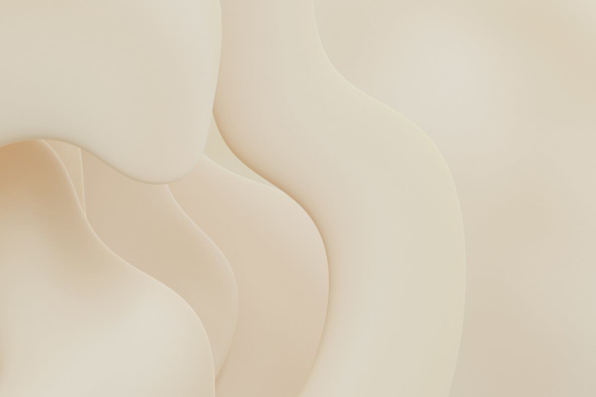 Minimalist beige digital art on a smartphone screen
