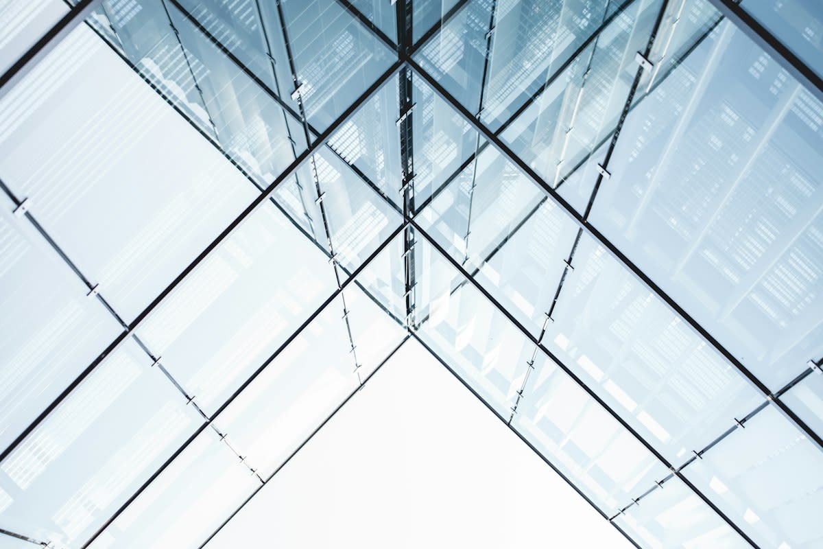 Glass ceiling conceptual image