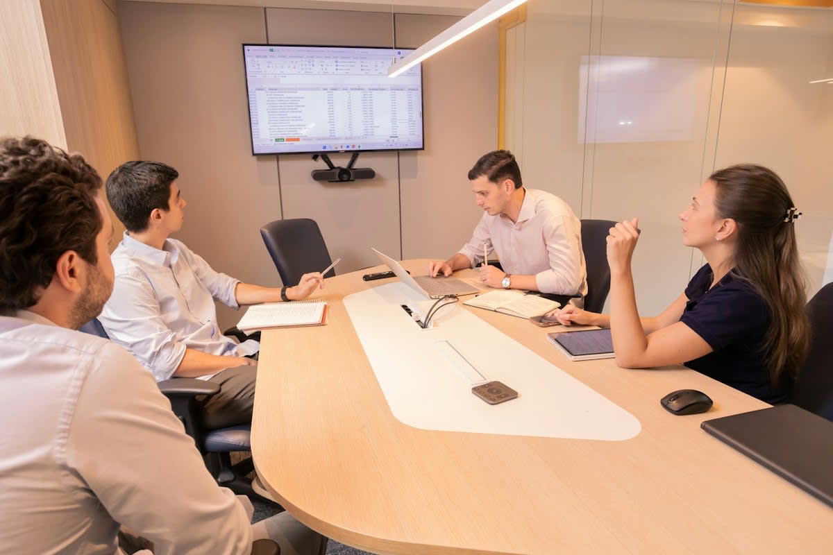 Corporate boardroom tension