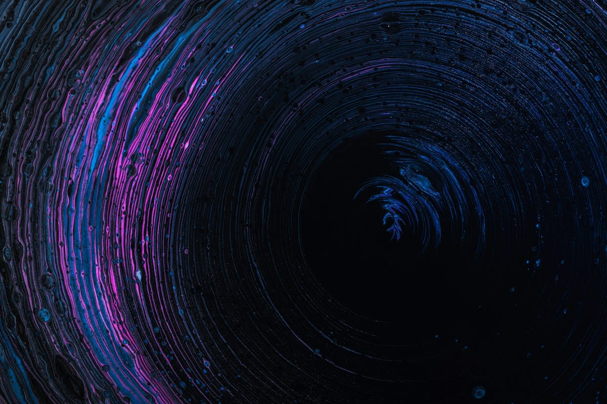 Abstract digital void